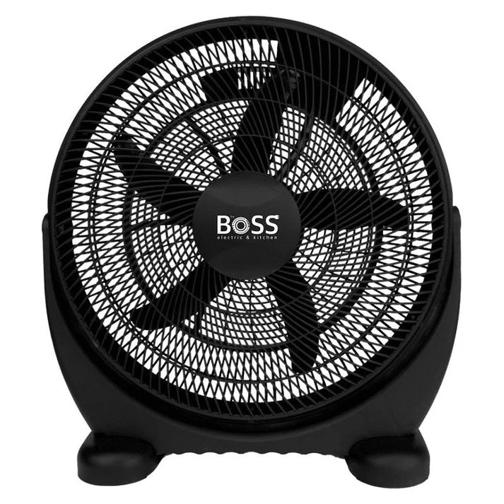 מאוורר 16 רצפתי רוטורי שחור 55W דגם KYT-35 של BOSS ELECTRIC