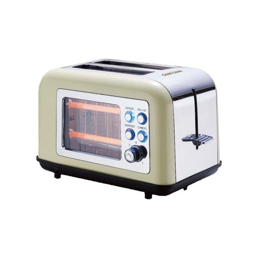 מצנם טוסטר קופץ חלון שקוף קרם דגם ATL-034C