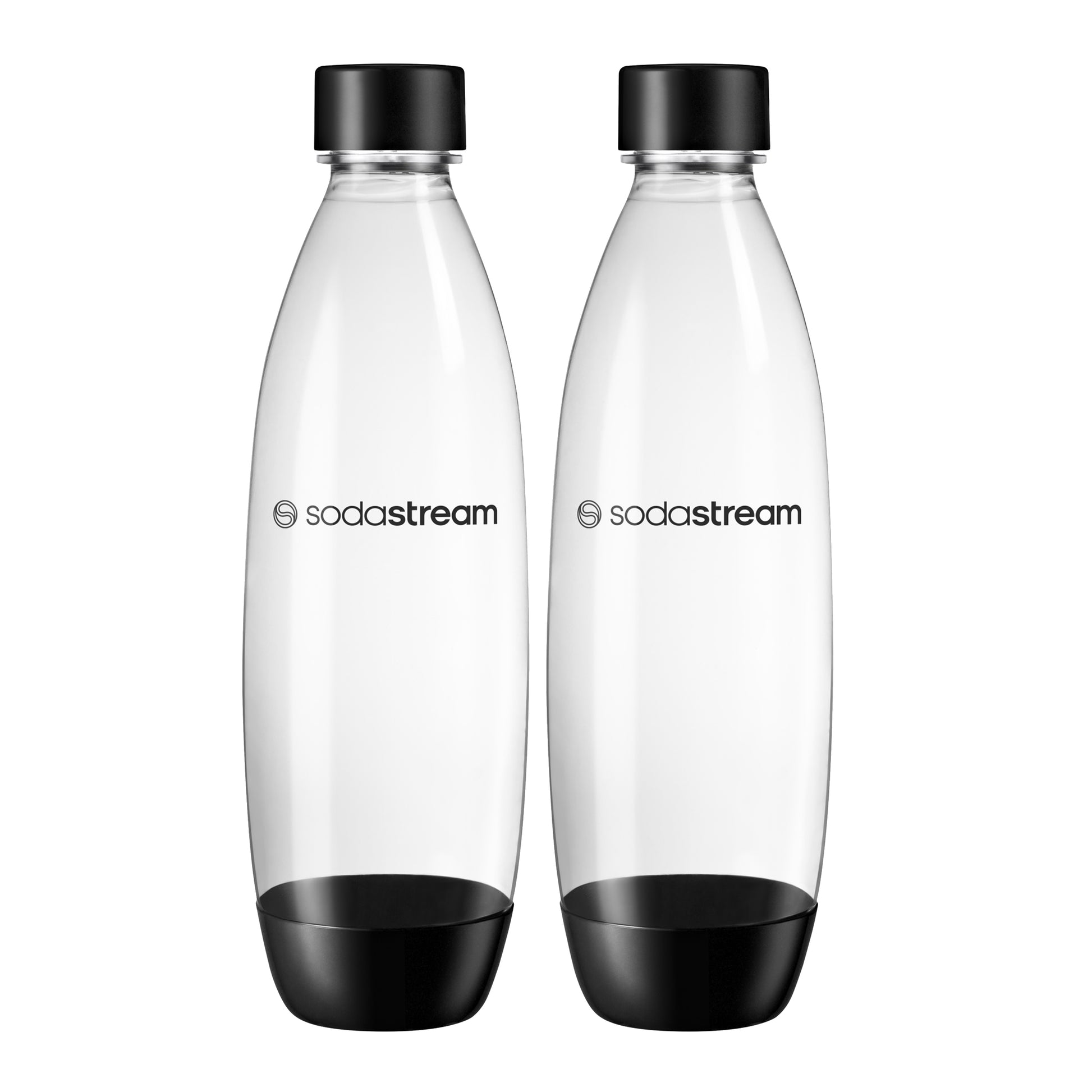 זוג בקבוקים פיוז שחור 1 ליטר מתאימים לשימוש במדיח