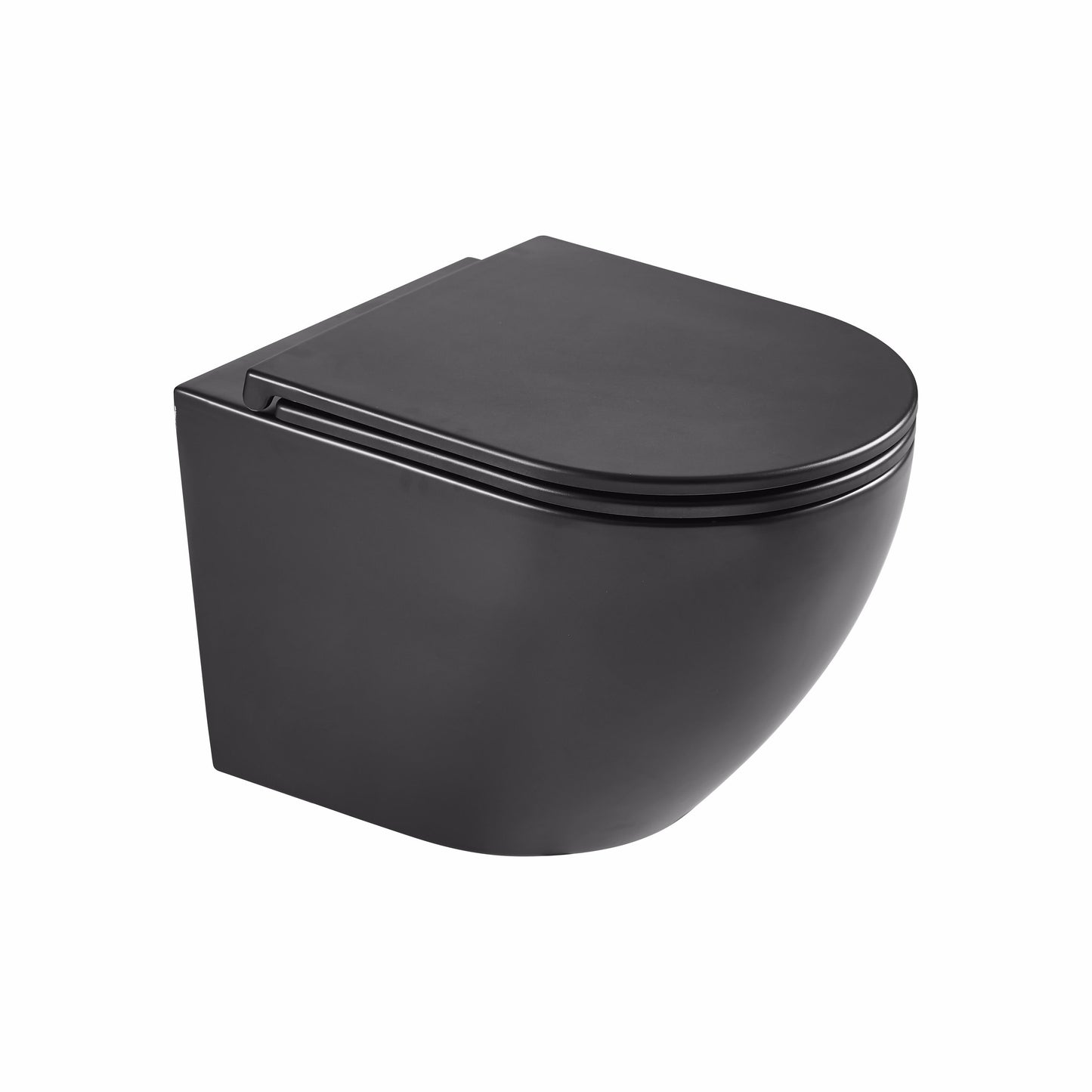 נשלף טריקה שקטה-שחור מט UF מנילה-אסלה תלויה טורנדו +מ.דק