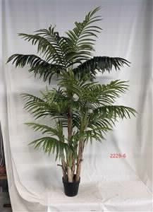 עץ דקל 170 ס"מ 5 גזעים 24 עלים