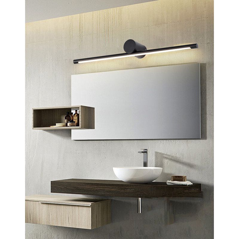 תאורה מראה לאמבטיה WAVE IP44 17W 3CCT שחור