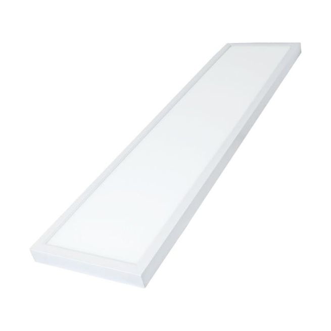 צמוד תקרה לבן מלבני 120*30 74W CCT