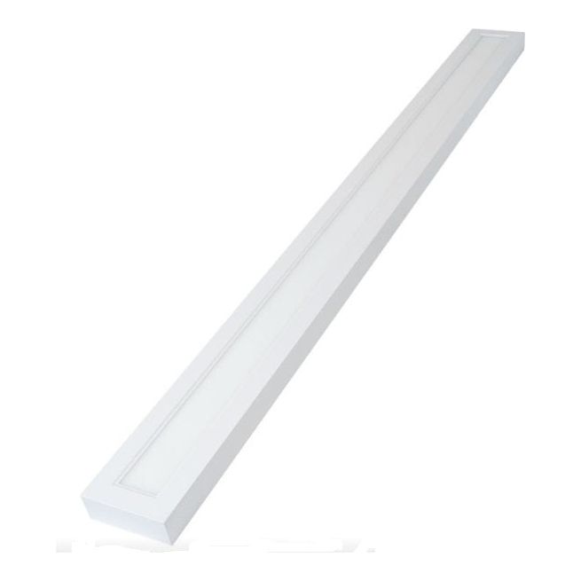 צמוד תקרה לבן מלבני 120*10 50W CCT