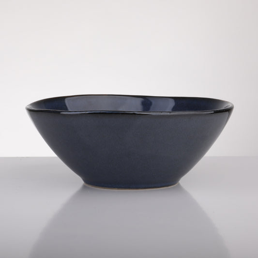 בול 15.4 סמ כחול Stoneware