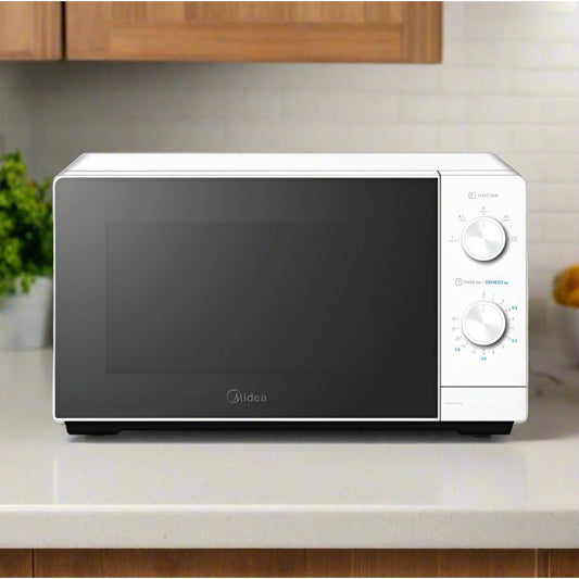 מיקרוגל מכני 20 ליטר לבן דגם MM7P012MZ של MIDEA