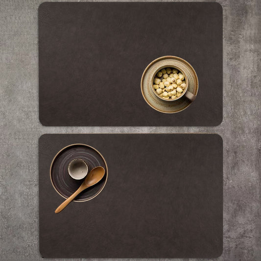 סט 4 יחידות פלייסמנט אמנדה 30*45 סמ חום כהה