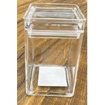 קופסת אחסון אקרילית 150 מל DIAMOND