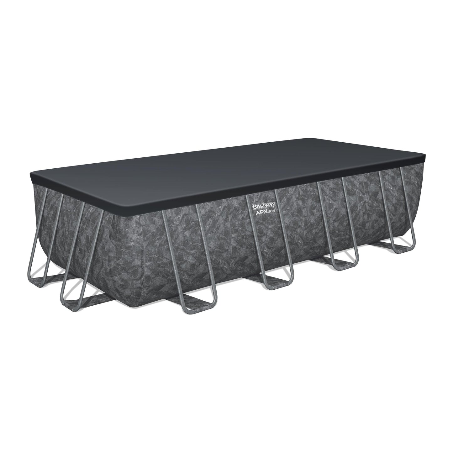 בריכה ביתית APX 365 5.49X2.74X1.32 מטר כולל משאבה/כיסוי/סולם/צמר גפן, יבואן רשמי BESTWAY, דגם 561KA