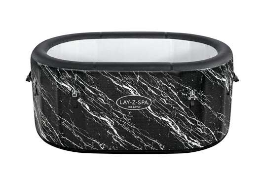 אמבטיית קרח מתנפחת 152X92X71 ס"מ כולל כיסוי, יבואן רשמי BESTWAY, דגם 6002Q