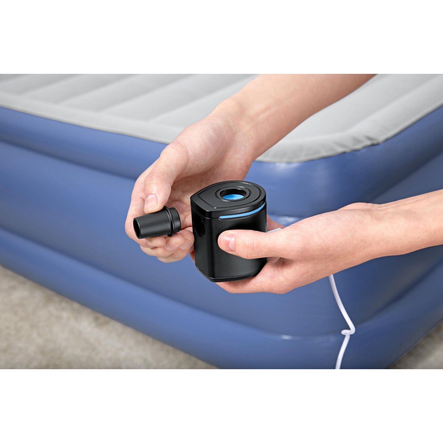 משאבת אוויר חשמלית USB, יבואן רשמי BESTWAY, דגם 62289