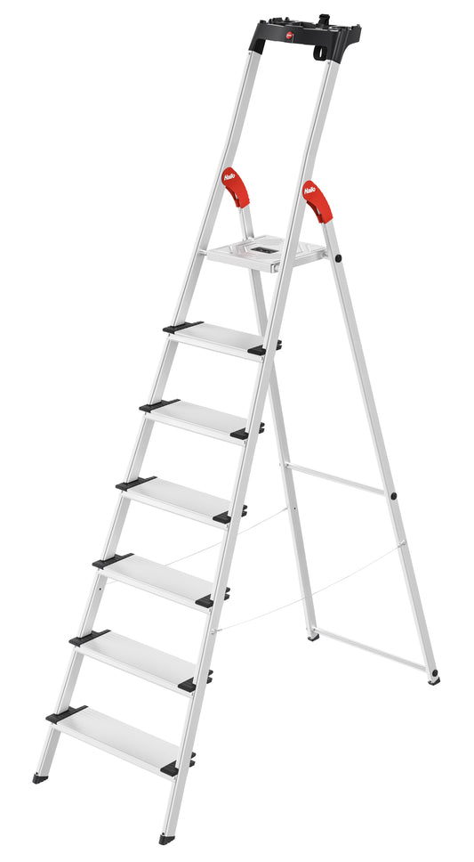 סולם אלומיניום 7 שלבים L80