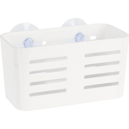 מתלה לאמבטיה לבן למברשות שיניים בוואקום