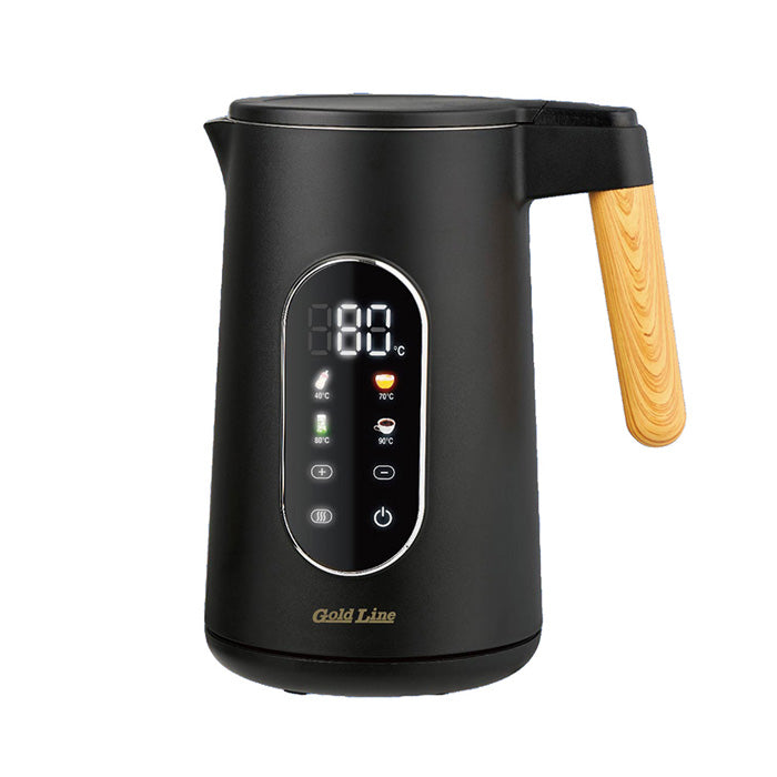 קומקום כפרי דיגיטלי שחור דגם ATL-770B של גולדליין