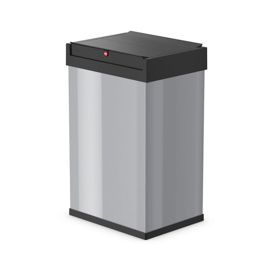 פח אשפה כסוף מלבני Big-Box L
