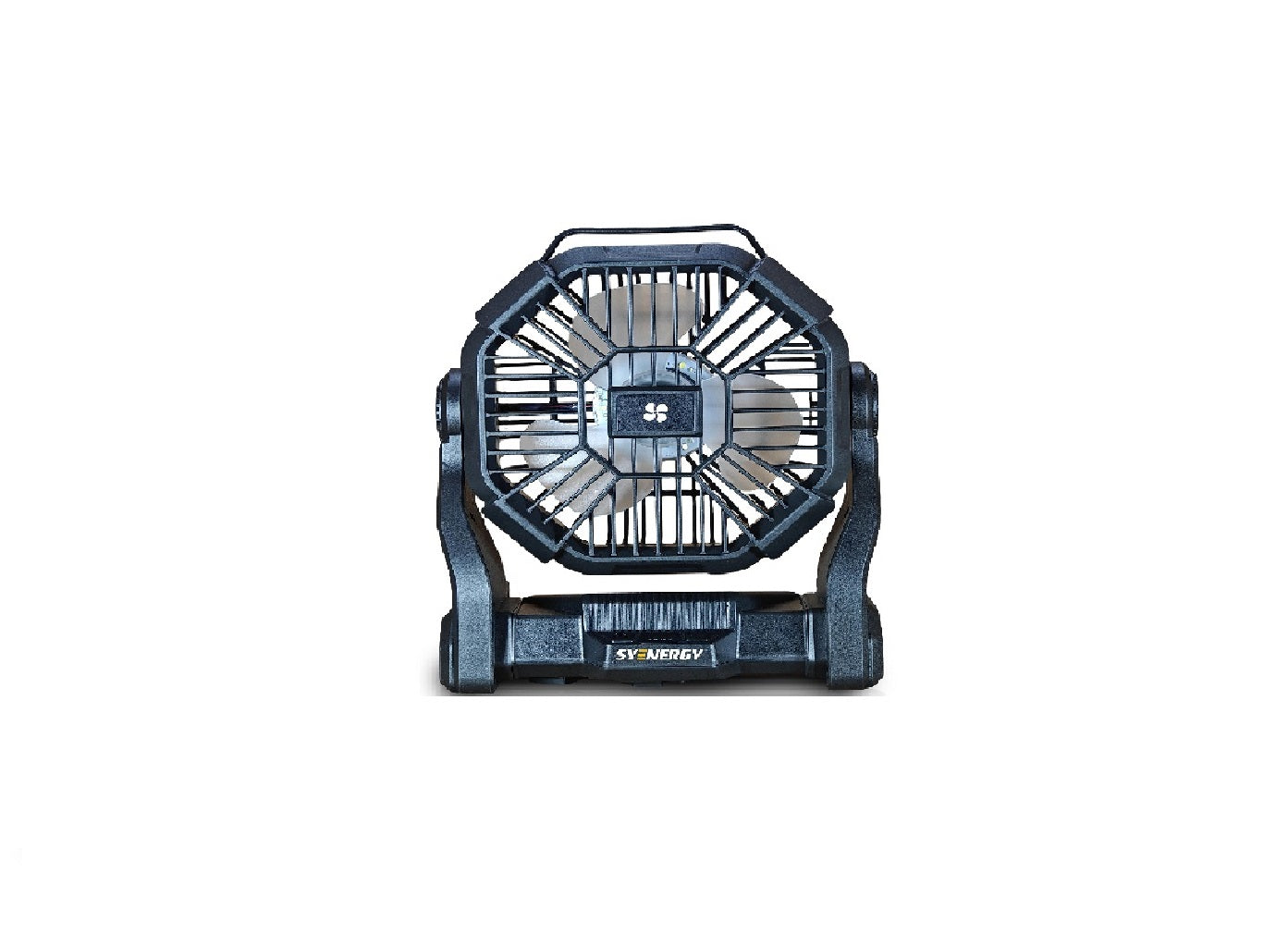 מאוורר קמפינג נייד נטען שחור דגם HC-23 של SYENERGY