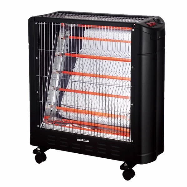 תנור חימום אינפרא ענק 5 גופים 2800W דגם ATL-2861 של גולדליין