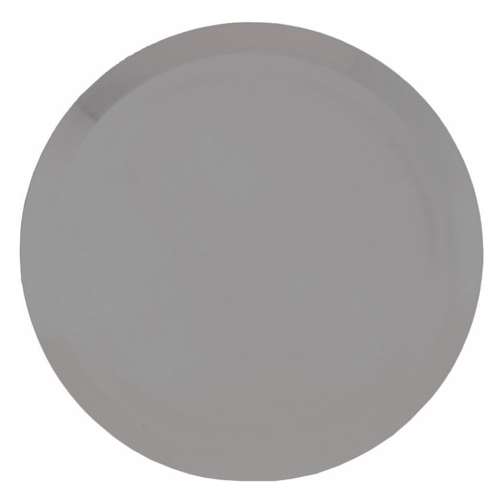 מכסה 110 עגול קנט רחב, צבע אפור