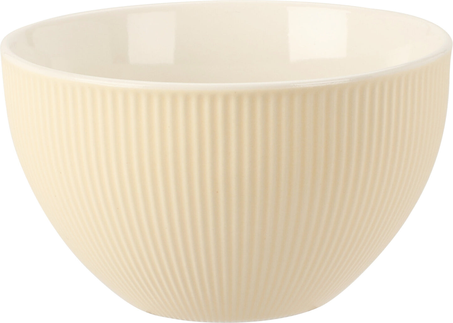 קערית מרק פורצלן 12.5 סמ פסים Beige