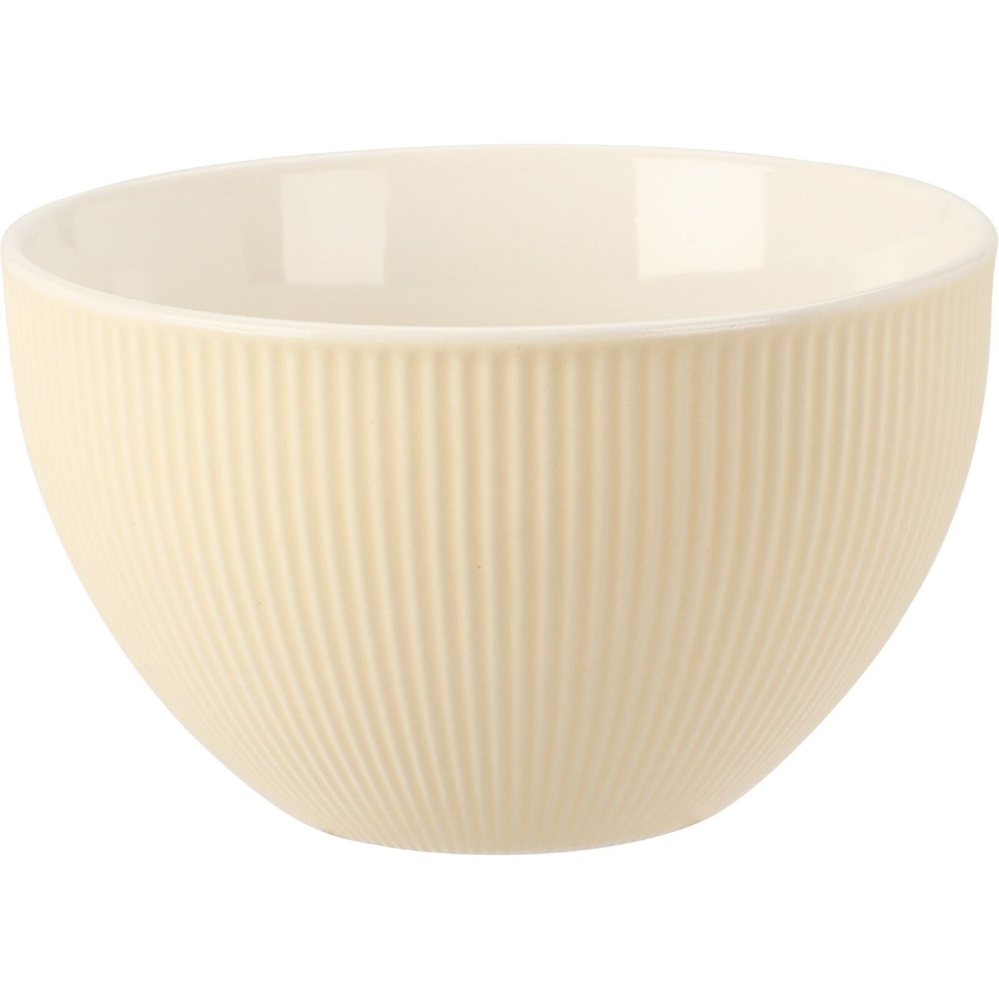 קערית מרק פורצלן 12.5 סמ פסים Beige