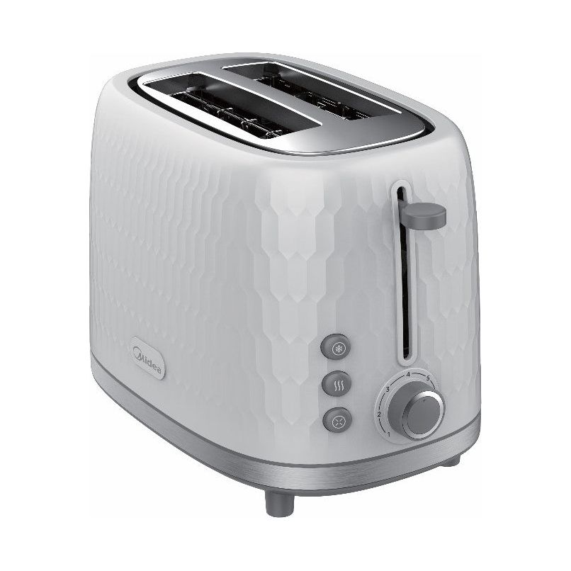 מצנם 2 פרוסות לבן דגם MT-RP2L22W של מידאה