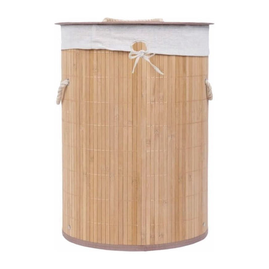 סל כביסה במבוק עגול