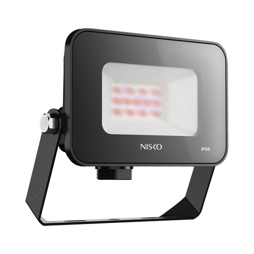 פנס הצפה שחור COLOR EAGLE 10W IP65 אור אדום