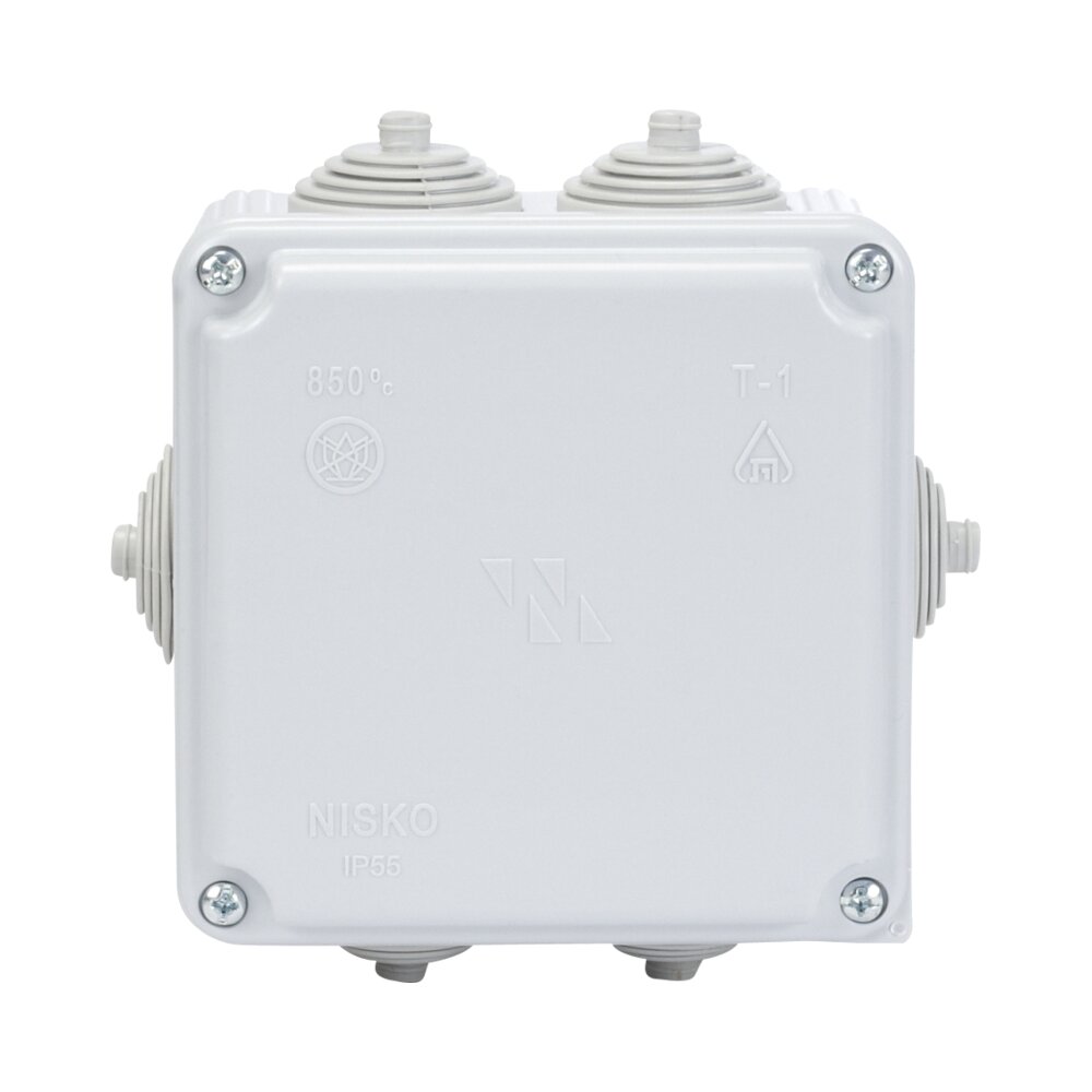 קופסא T-1P עם פטמות 100X100X49