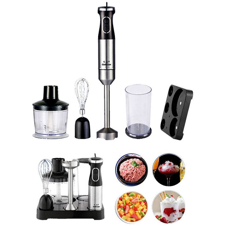 בלנדר מוט משולב כולל אביזרים 4 ב-1 1200W כולל סטנד ATL-649 של גולדיין