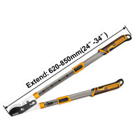 מזמרת ענפים ידית טלסקופית