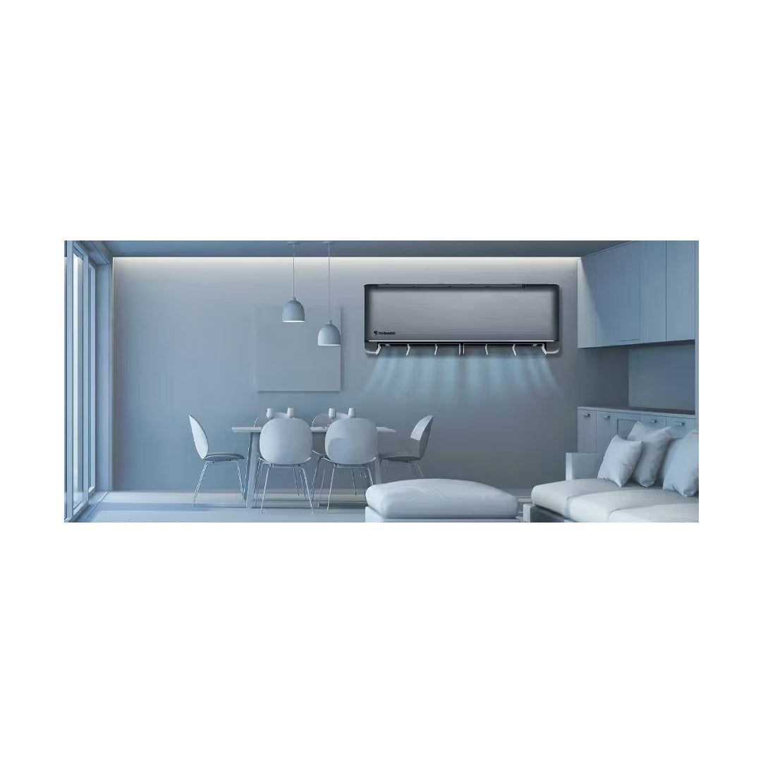 מזגן עילי Tornado Top Pro INV 12 X WIFI CARBON EU צבע קרבון