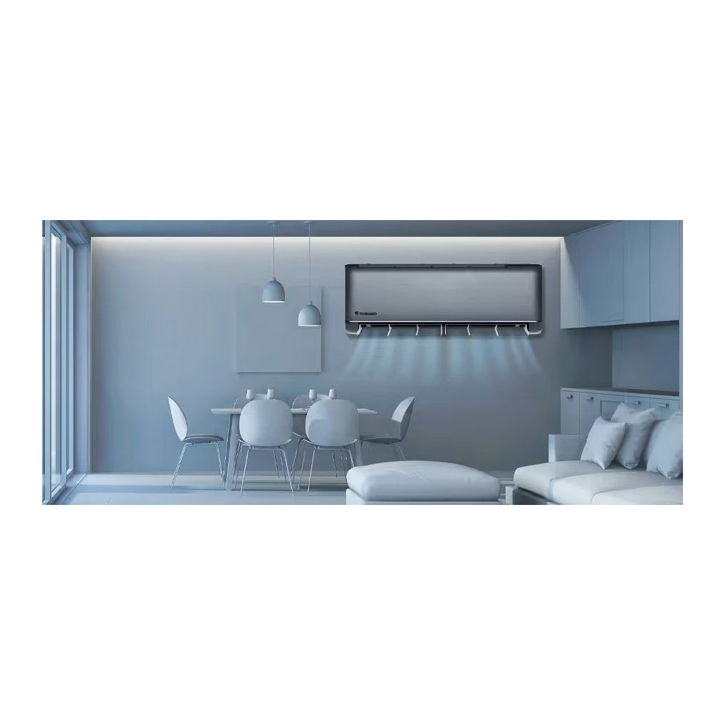 מזגן עילי Tornado Top Pro INV 22 X WIFI CARBON EU צבע קרבון