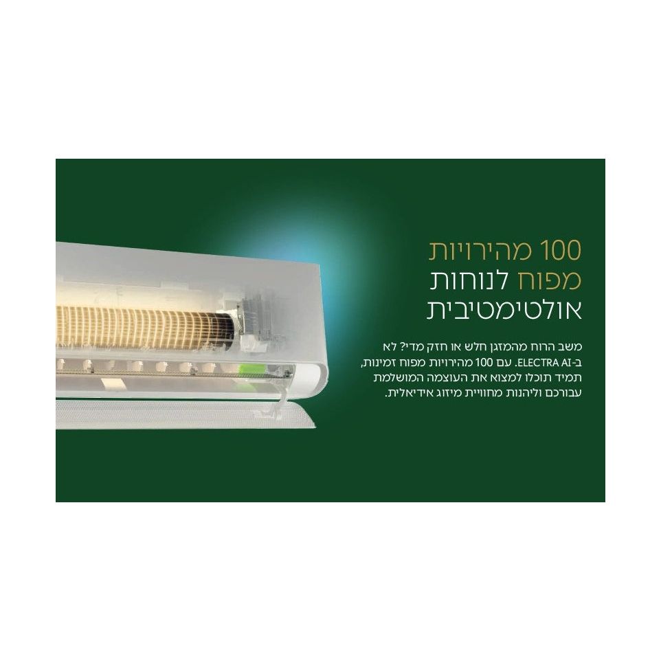 מזגן עילי אלקטרה Electra AI INV 150