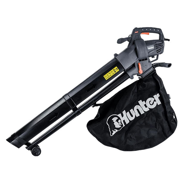מפוח עלים 3000W שואב/נושף/גורס 3 ב 1 HUNTER