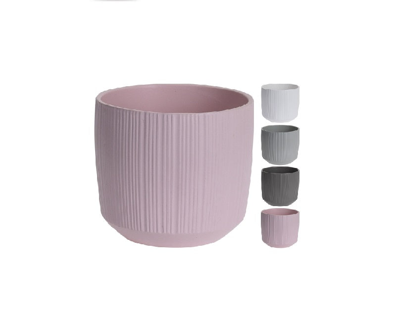 עציצי קרמיקה פסים