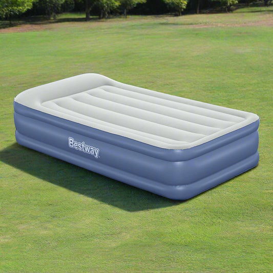 מזרון יחיד מתנפח  + משאבה חשמלית, יבואן רשמי BESTWAY, 67628