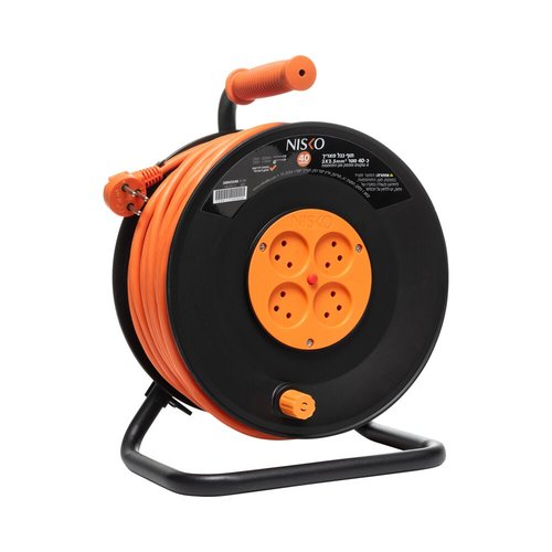 תוף כוח מקצועי כבל מאריך 40 מ' - 3X2.5MM²