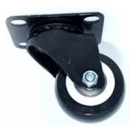 גלגל תעשייתי שחור חזק במיוחד "3 פלטה (65 ק"ג)(176)