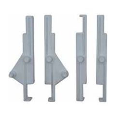 שאלות לתריס זכוכית לבן (16 יחידות בבליסטר)