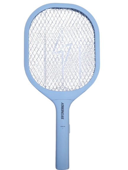 מחבט יתושים 3000V על סוללות AA תכלת דגם SX-06 של SYENERGY