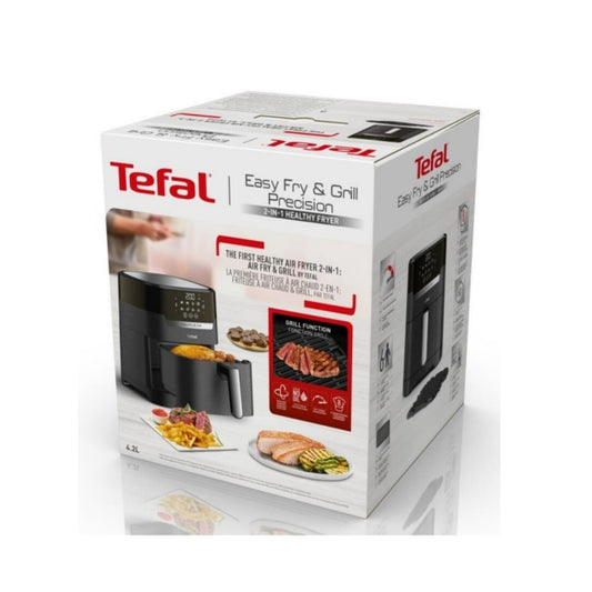 סיר וגריל משולב ללא טיגון 4.2 ליטר 1400W דגם EY505827 של טפאל