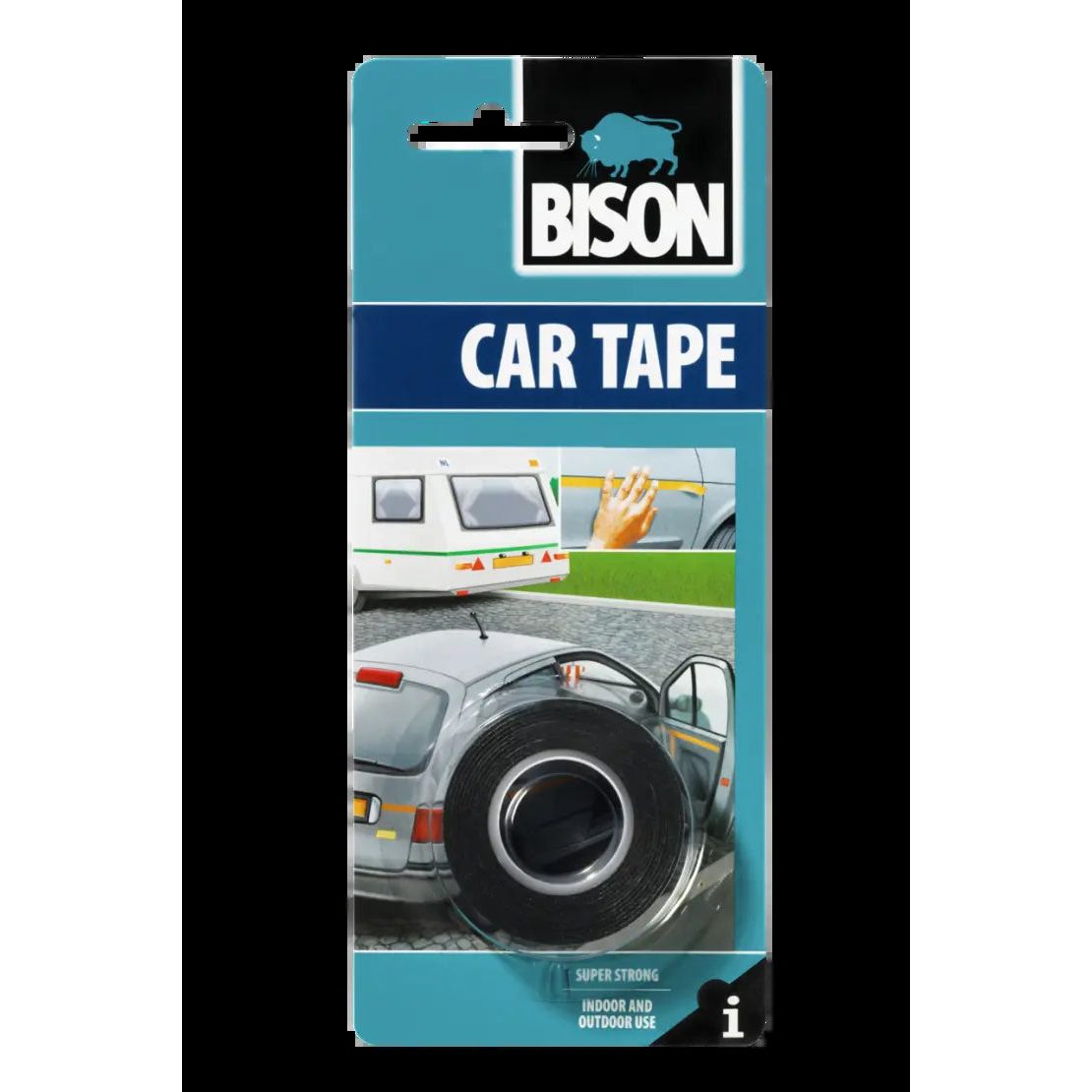 דבק דו-צדדי שחור למכונית