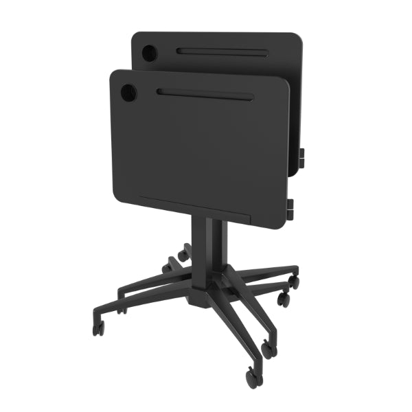 בלאק שולחן מתכוונן מיני פנאומטי שחור מתקפל