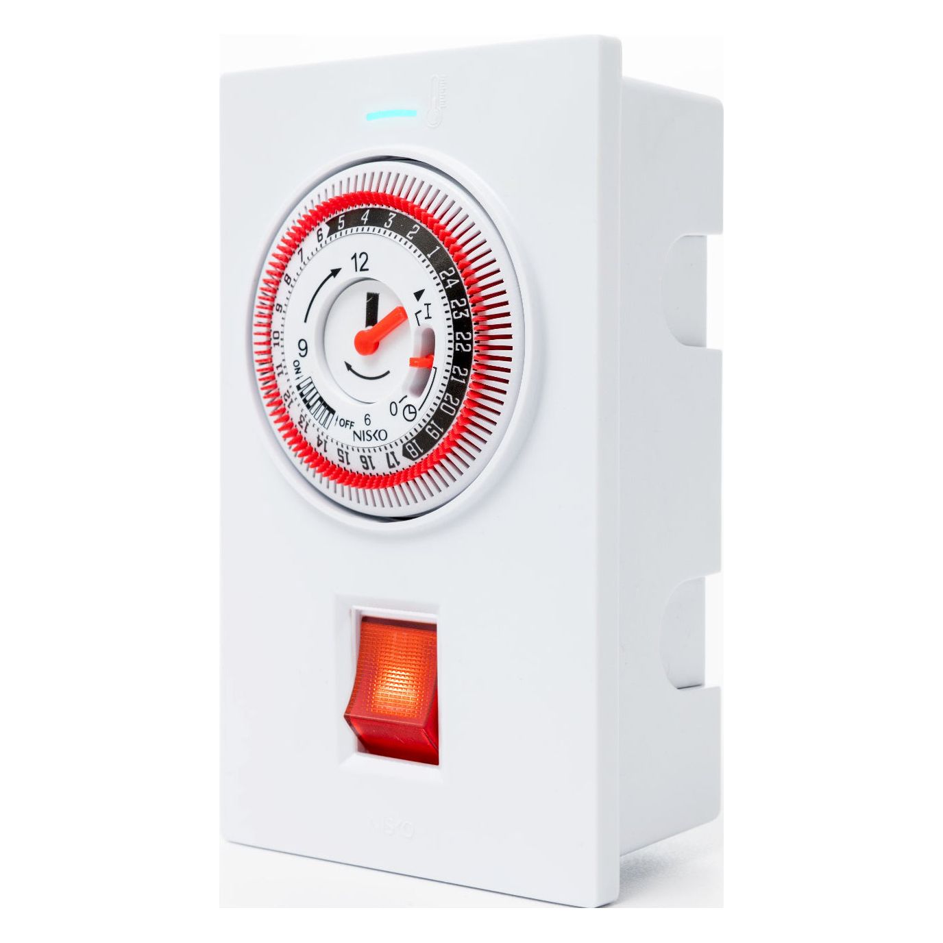 שעון לדוד 24 שעות אנכי עהט עם נורת חיווי אקטיבית