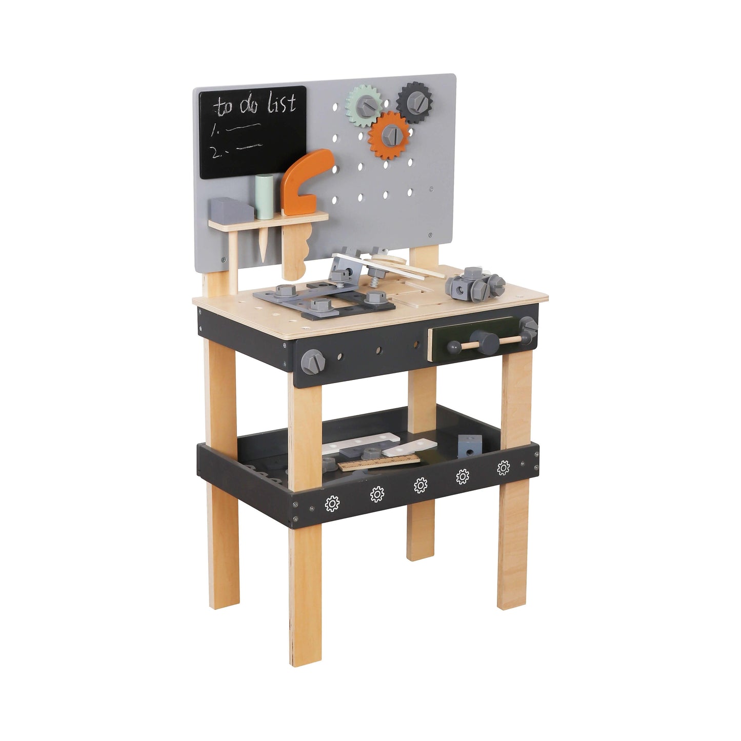 שולחן כלי עבודה מעץ לילדים דגם תומר