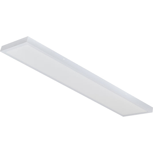 גוף תאורה על הטיח יובל 30X120 CCT 72W לבן