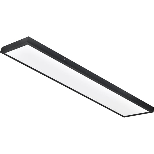 גוף תאורה על הטיח יובל 30X120 CCT 72W שחור