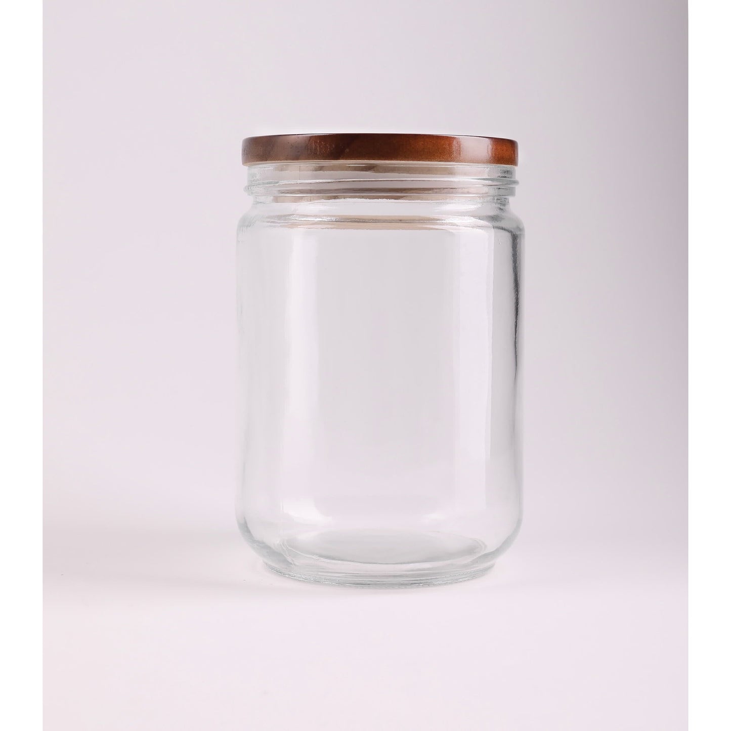 צנצנת זכוכית מכסה במבוק 1000 מ"ל Mary