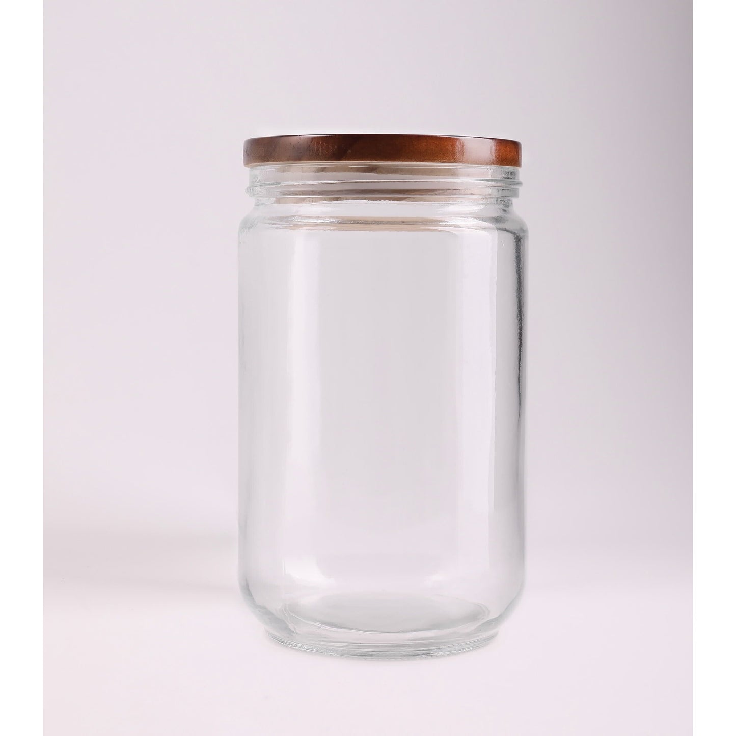 צנצנת זכוכית מכסה במבוק 1900 מ"ל Mary