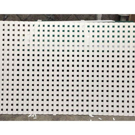 סבכת PVC לבן - רב תכליתי כהצללה , גידור , הסתרה